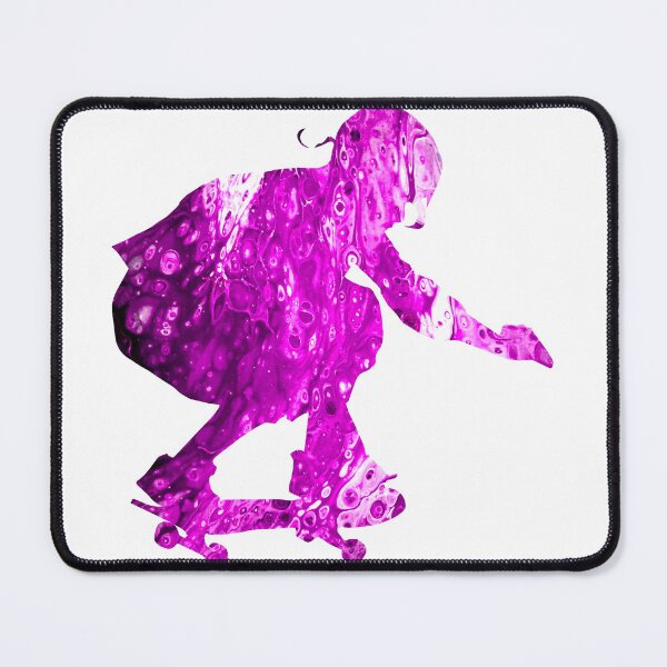 Item preview, Pink Skateboarder designed and sold by PaintedbyCarol.