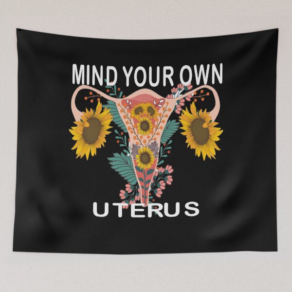 Item preview, mind your own uterus designed and sold by SHOPNICHKA.