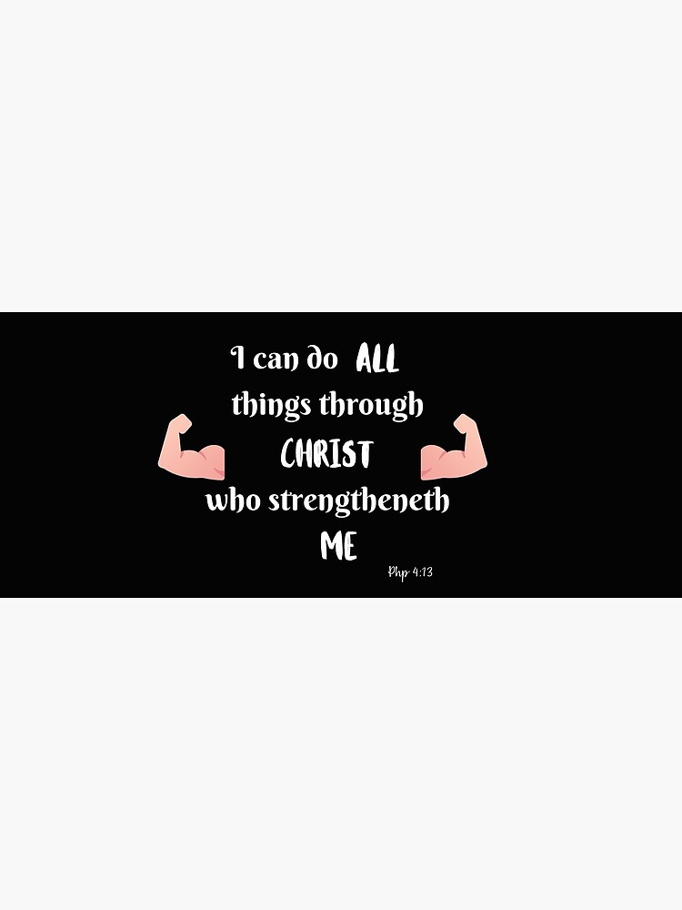 You Can Do All Things Calendar 