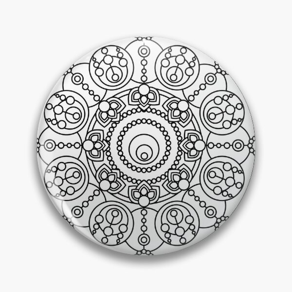 Item preview, Mandala Inspired Design in Black & White #2 designed and sold by ZenDrawings.
