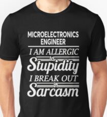 MICROELECTRONICS ENGINEER Slim Fit T-Shirt