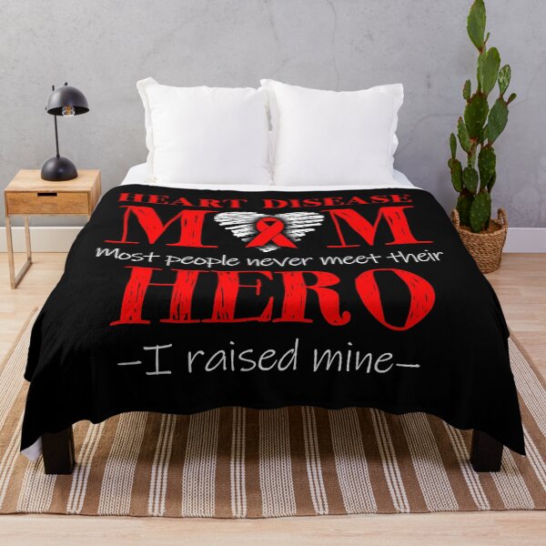 Item preview, Proud Heart Disease Mom HERO I Raised Mine designed and sold by Mnrshirley.
