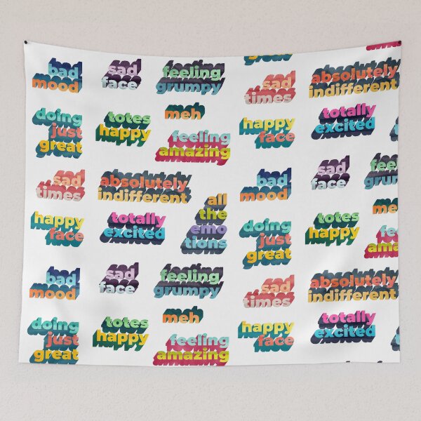 Item preview, Mixed Emotions Word Art designed and sold by KatyClemmans.