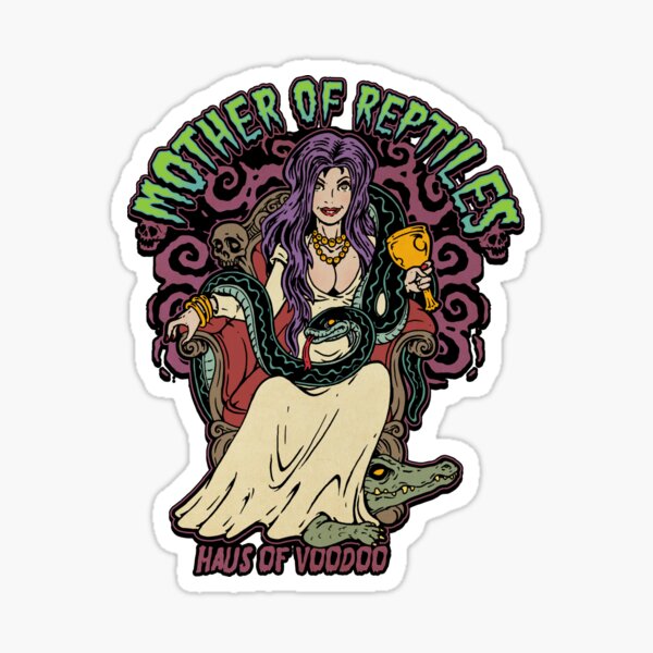 Mother of Reptiles Sticker
