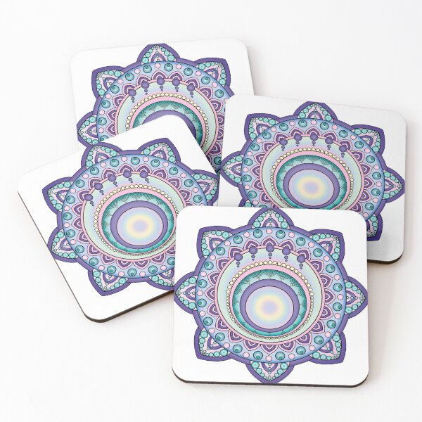 Item preview, Mandala Inspired Design in Colors designed and sold by ZenDrawings.