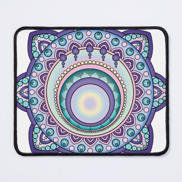 Item preview, Mandala Inspired Design in Colors designed and sold by ZenDrawings.
