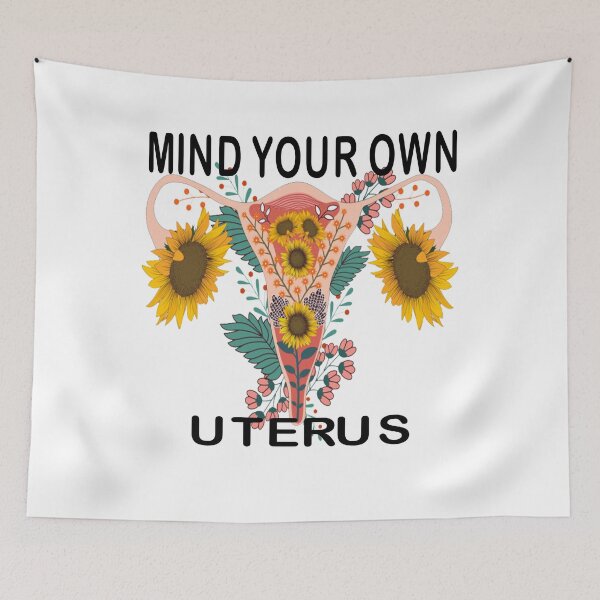 Item preview, mind your own uterus designed and sold by SHOPNICHKA.