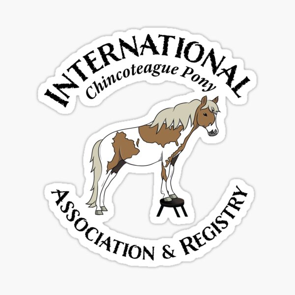 Item preview, ICPAR- Color Circle Logo designed and sold by International Chincoteague Pony Association & Registry.