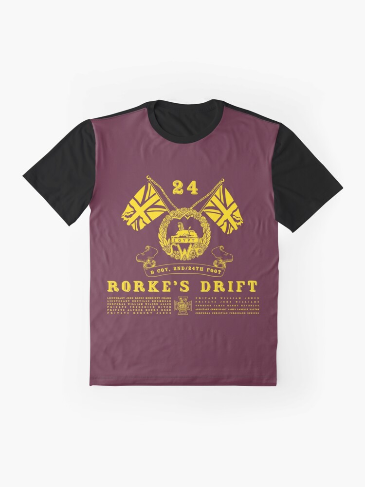 "Rorke’s Drift Inspired by Zulu" Tshirt by WonkyRobot Redbubble