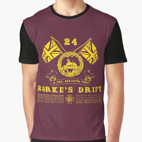 "Rorke’s Drift Inspired by Zulu" Tshirt by WonkyRobot Redbubble