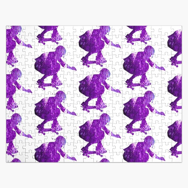 Item preview, Purple Skateboarder designed and sold by PaintedbyCarol.