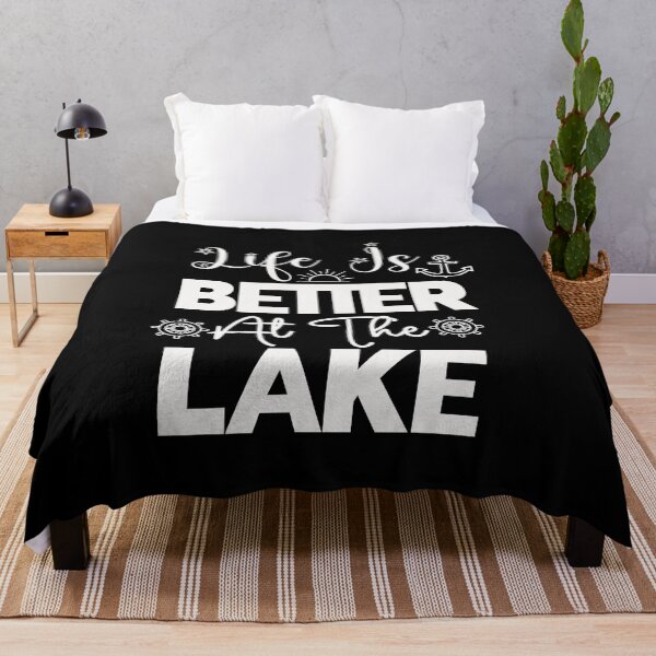 Item preview, Life is better at the lake designed and sold by pnkpopcorn.
