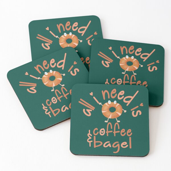 Item preview, All I need is Coffee & Bagel designed and sold by Yellow Coffee.