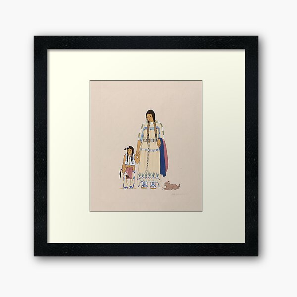 Wah-Pah-Nah-Yah: Mowglis' Collection Framed Art Print