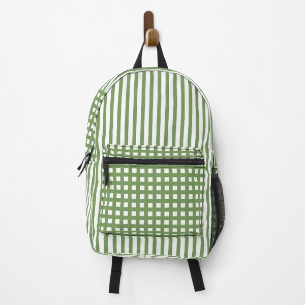 Item preview, Green And White Vertical Striped designed and sold by OutcastBrain.