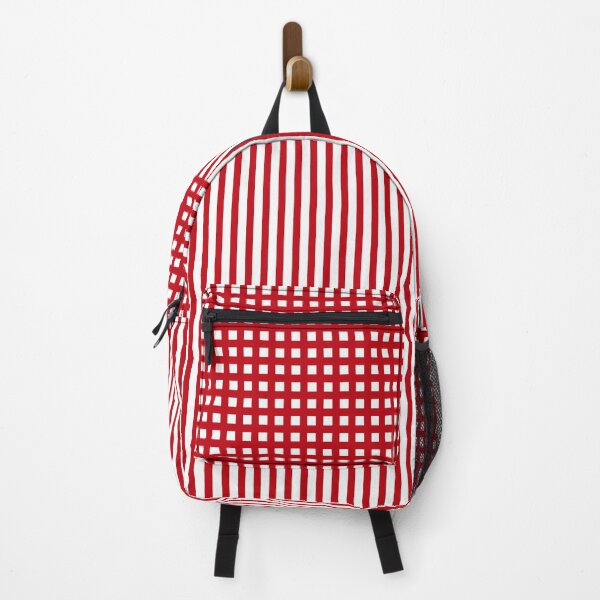 Item preview, Red And White Vertical Striped designed and sold by OutcastBrain.