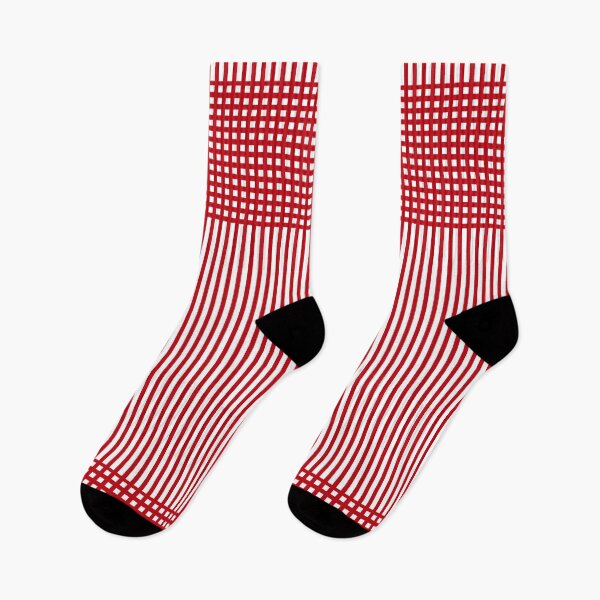 Item preview, Red And White Vertical Striped designed and sold by OutcastBrain.