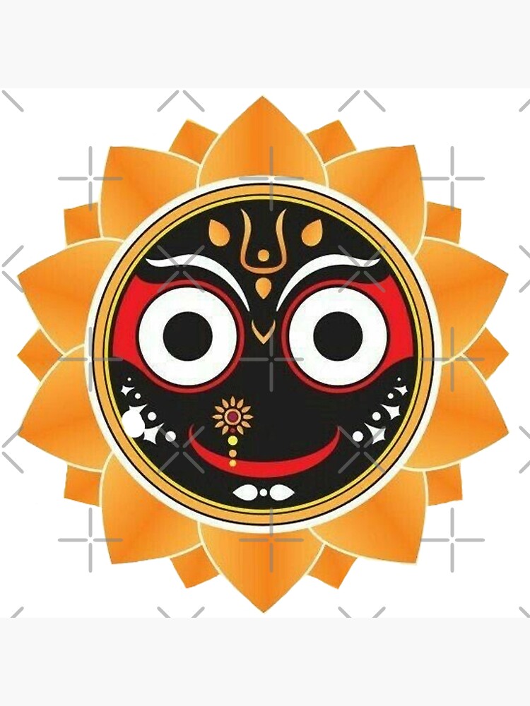 "Jagannath jai Jagannath lord Jagannath lord of universe " Poster for