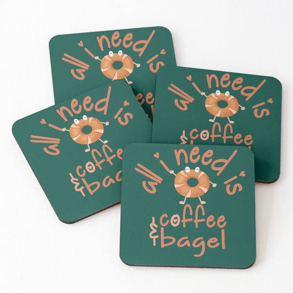 Item preview, All I need is Coffee & Bagel designed and sold by Yellow Coffee.