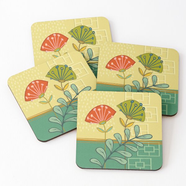 Item preview, MID-MORNING MODERN Fan Blox designed and sold by rorabeenie.