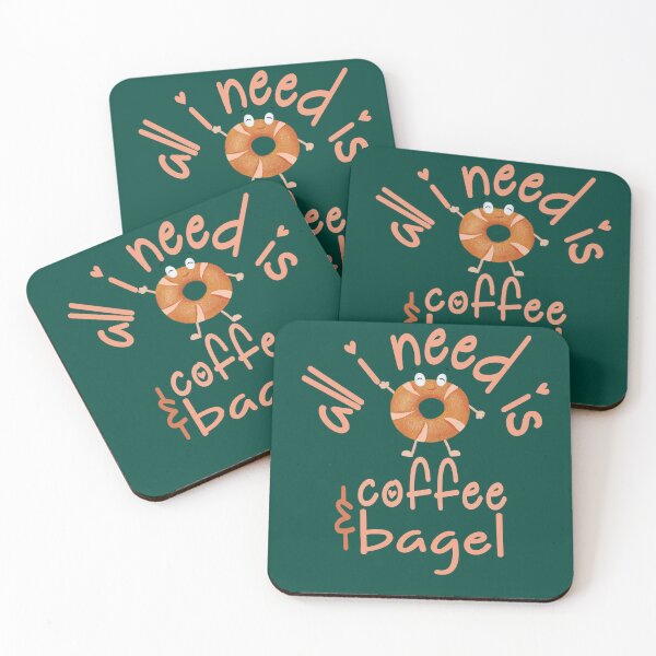 Item preview, All I need is Coffee & Bagel designed and sold by Yellow Coffee.