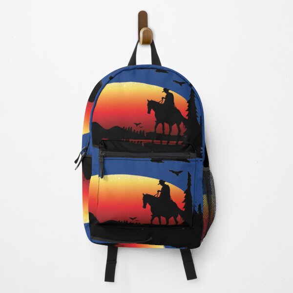 Item preview, The cowboy watches the sunset. designed and sold by Karine Dupras.