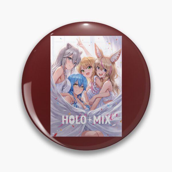 Item preview, Hololive Mix Botan, Lamy, Nene & Polka Chan designed and sold by SNArtAnimeShops.