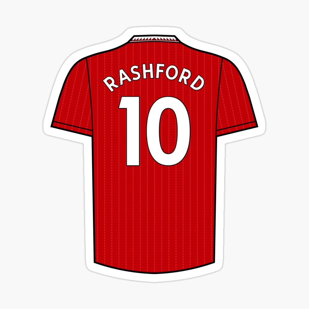 Marcus Rashford Kit Poster for Sale by designsheaven