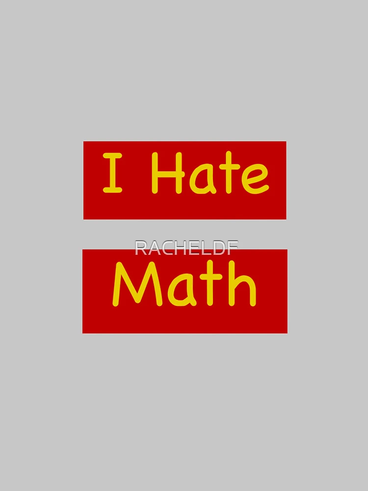 Thumbnail 4 of 4, iPhone Case, I hate math designed and sold by Rachel the Artist .