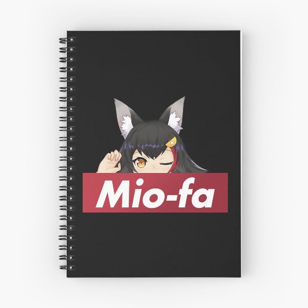 Item preview, [ NEW ] Ookami Mio peeker (Anime hololive holomyth Vtuber wolf girl) designed and sold by SNArtAnimeShops.