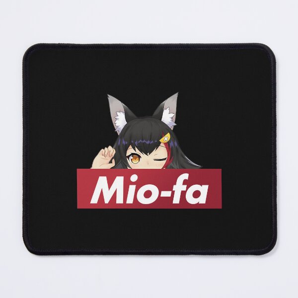 Item preview, [ NEW ] Ookami Mio peeker (Anime hololive holomyth Vtuber wolf girl) designed and sold by SNArtAnimeShops.