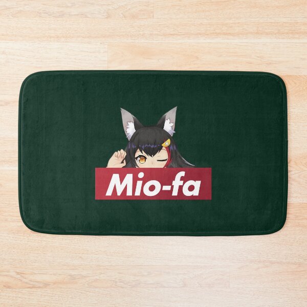 Item preview, [ NEW ] Ookami Mio peeker (Anime hololive holomyth Vtuber wolf girl) designed and sold by SNArtAnimeShops.