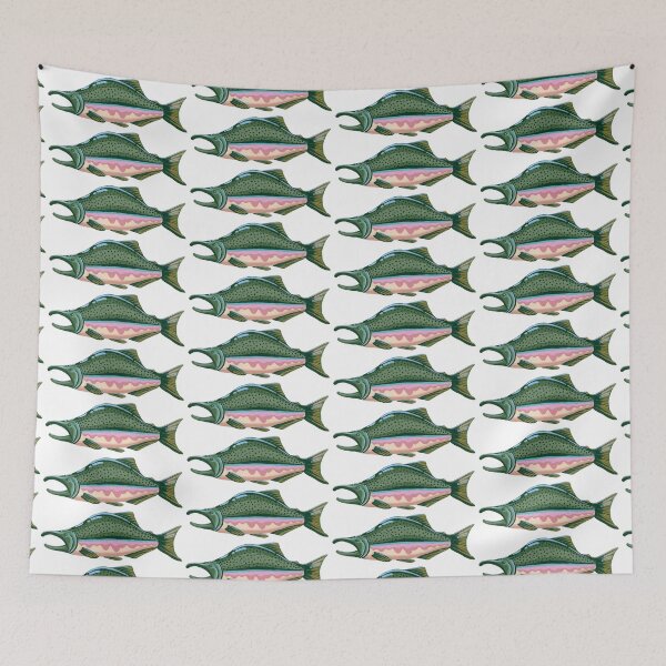 Item preview, Pacific Salmon - Pink Salmon designed and sold by paintedpansy.