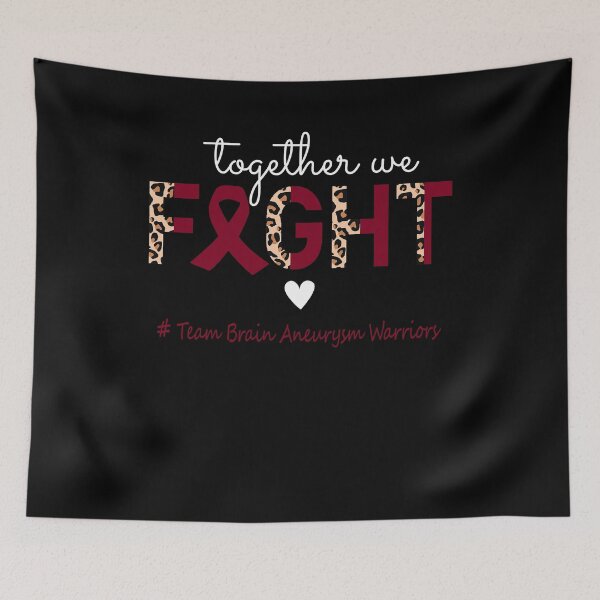 Item preview, Brain Aneurysm Awareness Together We Fight Team Brain Aneurysm Warriors designed and sold by whlrcheryl.