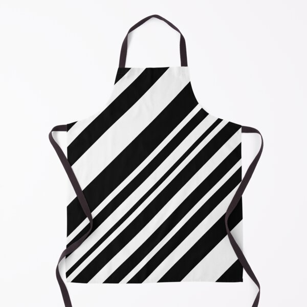 Item preview, Black And White Diagonal Striped designed and sold by OutcastBrain.