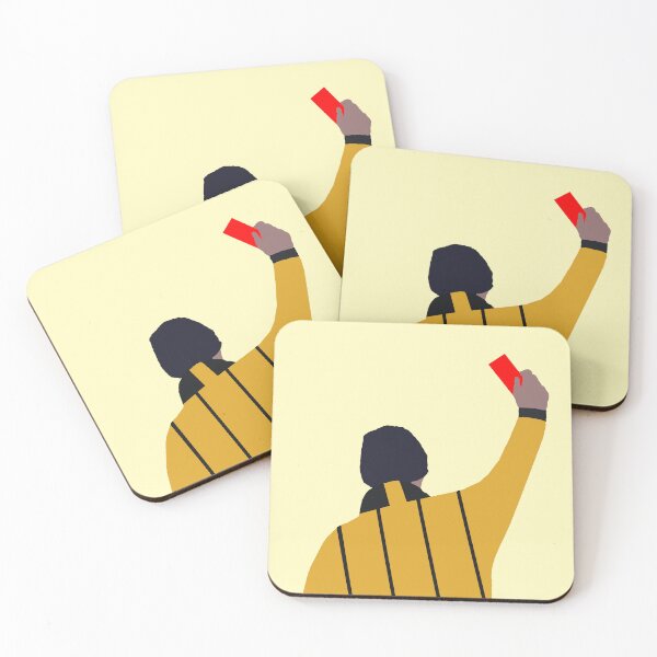 Item preview, referee red card designed and sold by Maria Benvenuto.