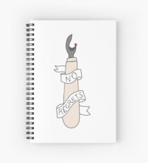 Ripper No Regrets Spiral Notebook