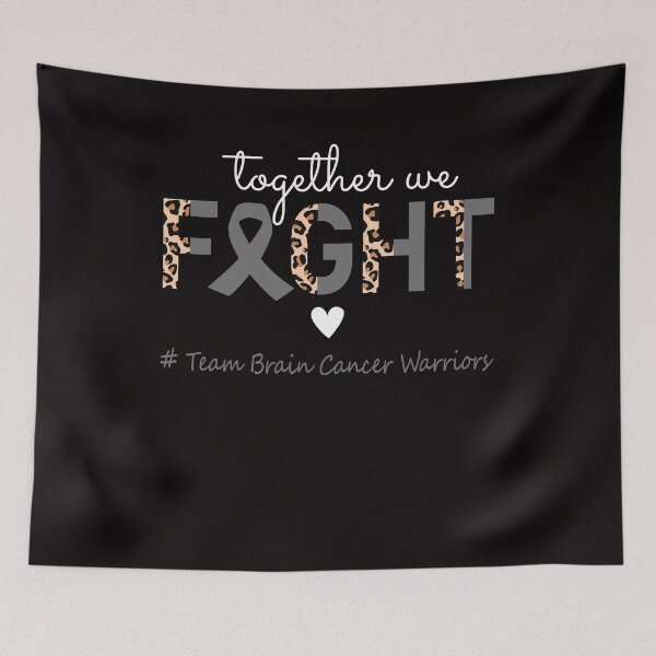 Item preview, Brain Cancer Awareness Together We Fight Team Brain Cancer Warriors designed and sold by whlrcheryl.