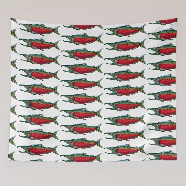 Item preview, Pacific Salmon - Coho Salmon designed and sold by paintedpansy.