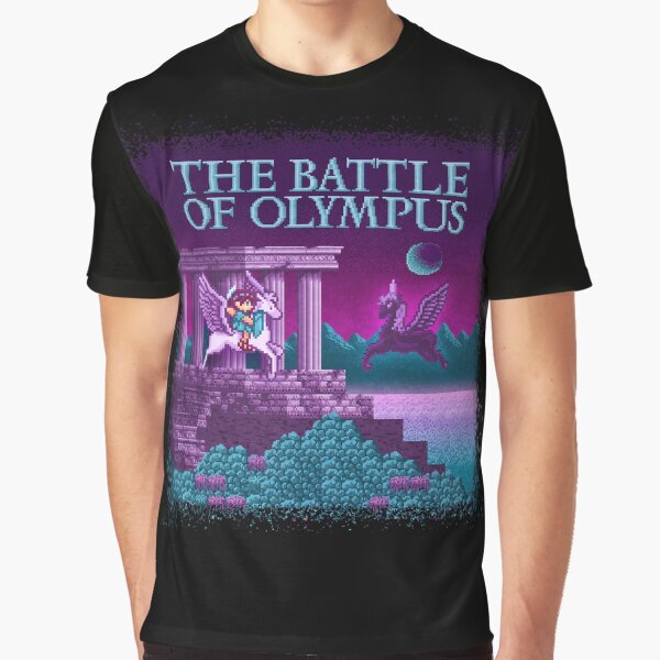 Vista previa del artículo con la obra «El Olimpo de la batalla», diseñado y vendido por likelikes.