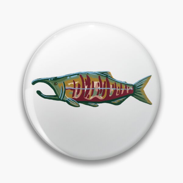 Item preview, Pacific Salmon - Chum Salmon designed and sold by paintedpansy.