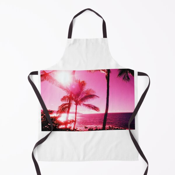 Item preview, Neon Pink Palm Trees, Pink Beach  designed and sold by newburyboutique.