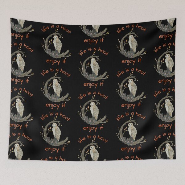Item preview, Life Is A Hoot designed and sold by two7designs.