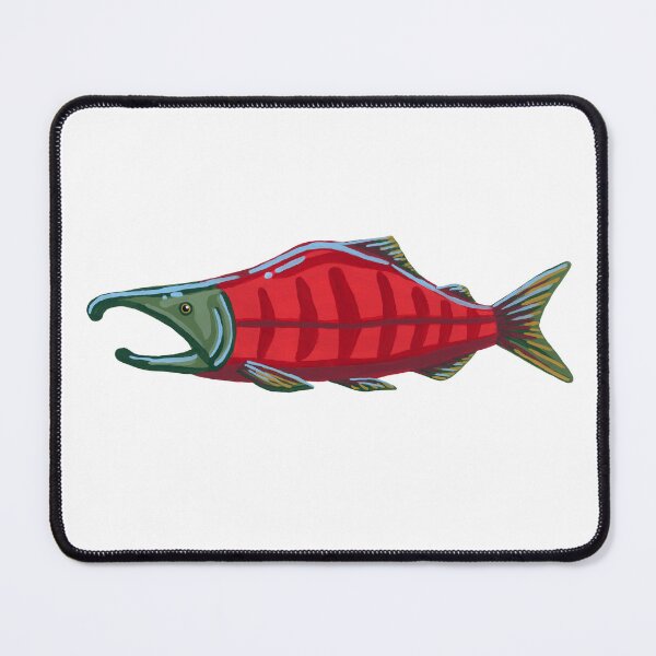 Item preview, Pacific Salmon - Sockeye Salmon designed and sold by paintedpansy.