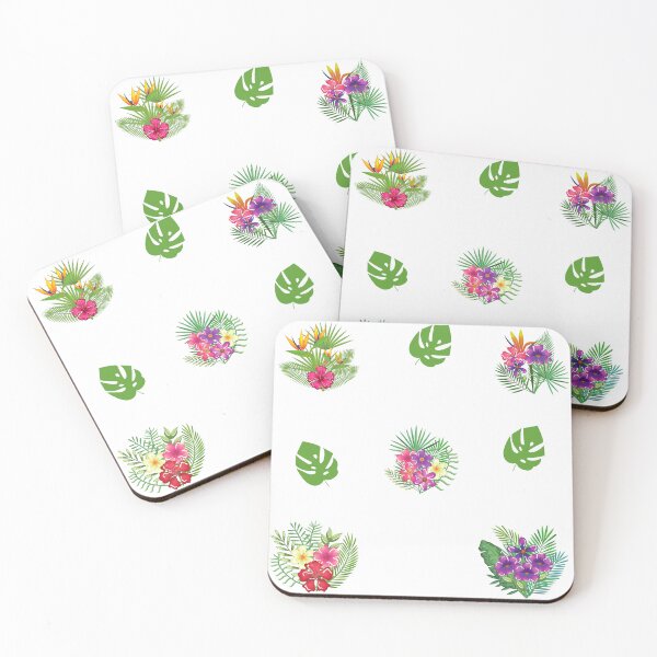Item preview, Tropical Flowers and Plants Arrangement designed and sold by silviaol.