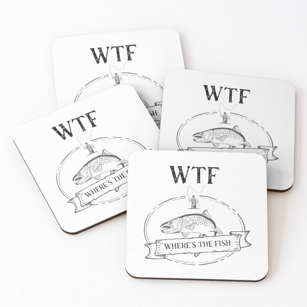 Item preview, Funny Where's The Fish  designed and sold by ArtisticUploads.