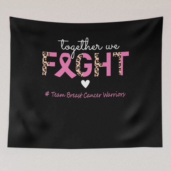 Item preview, Breast Cancer Awareness Together We Fight Team Breast Cancer Warriors designed and sold by whlrcheryl.
