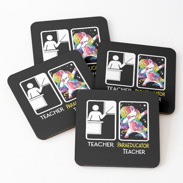 Item preview, Funny Unicorn Dabbing Teacher Paraeducator Teacher Back To School, First Day Of School Gifts designed and sold by StepnitzStore.