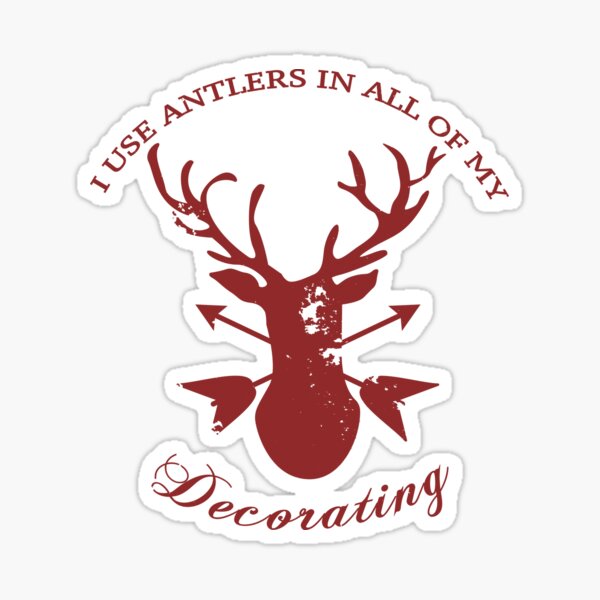 Bois dans toute ma décoration! Sticker