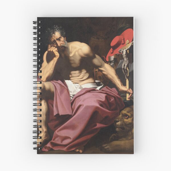 Item preview, Saint Jerome | Giovanni Battista Paggi | 1607 Renaissance Christian Art designed and sold by CJET.